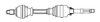 TOYOT 4341005040 Drive Shaft